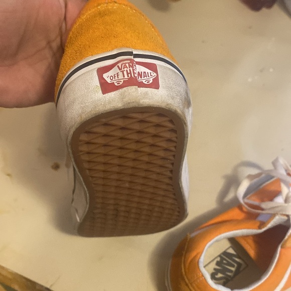 Brand is VANZ  size 9.0 women’s  color is yellow. - Picture 4 of 4